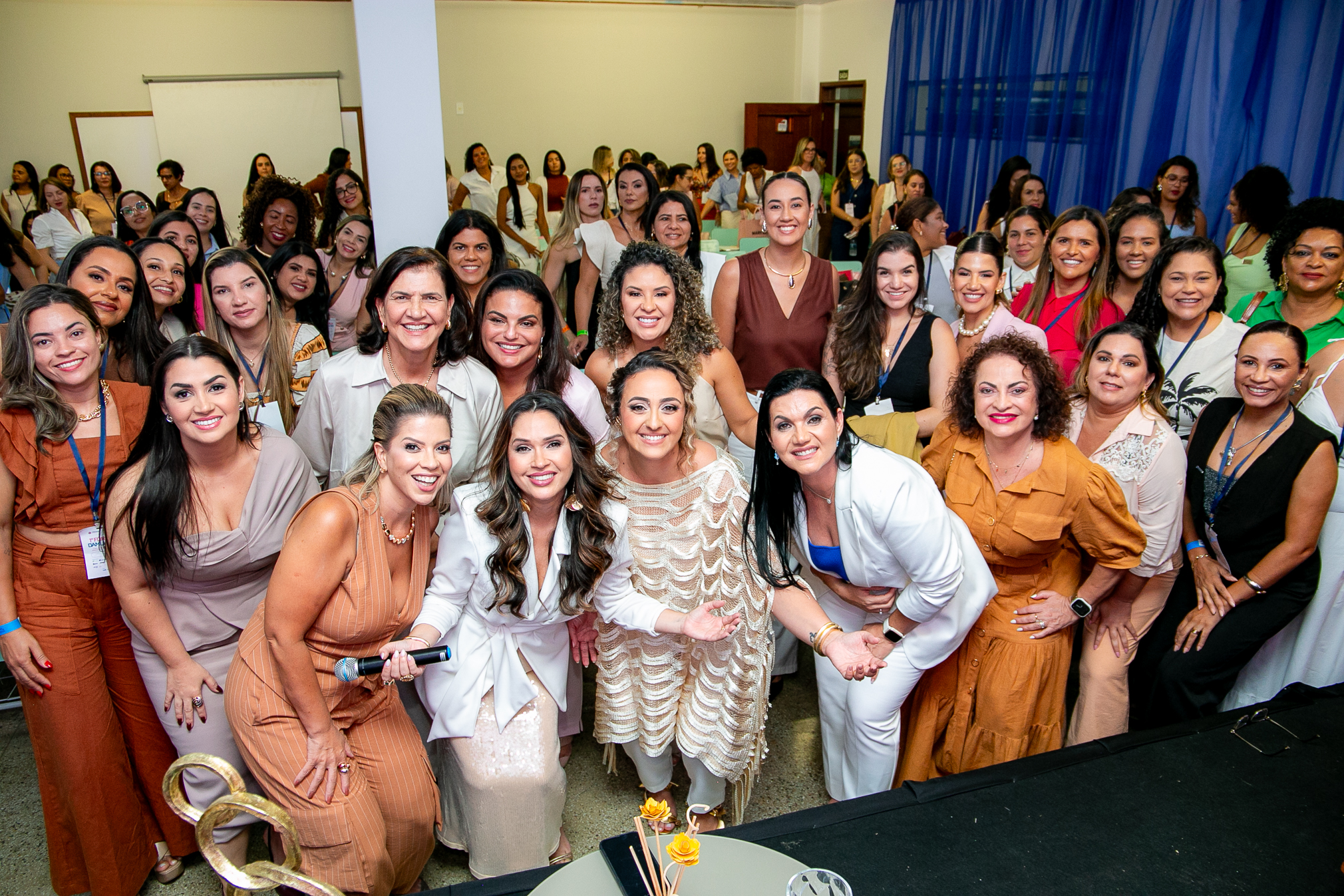 Mulheres empresárias em encontro da Rede